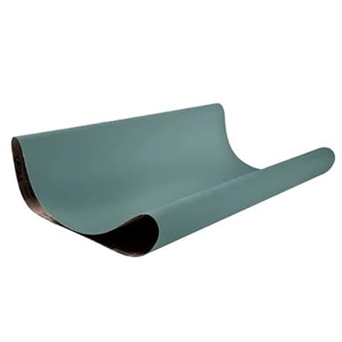 6 inch x 123 inch, 80 Grit, KK752X (General Grade), X-Weight, Aluminum Oxide (A/O), Abrasive Sanding Belts, 10-Pak - Poueer