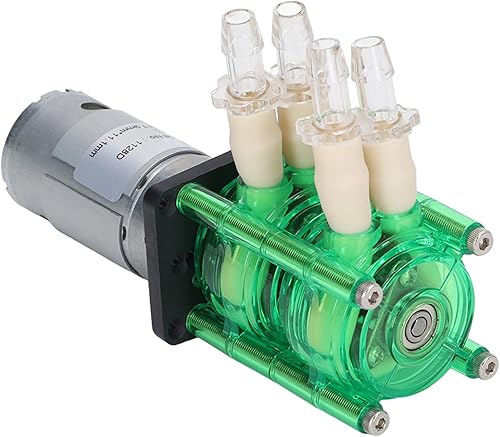 Pump, BPT Green Shell Pipe Double Head Low Noise Oxidation Large for Fine Chemicals (DC24V) - Poueer