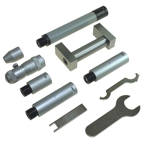 Anytime Tools Tubular Inside Micrometer 2-12' Internal Precision Set - Poueer