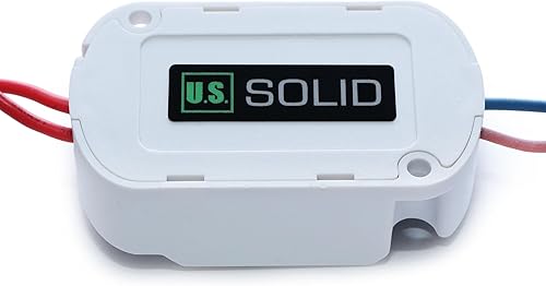 U.S. Solid Smart Solenoid Valve - 3/4 Inch Wi-Fi APP-Controlled Brass Solenoid Valve, 110V AC - Poueer