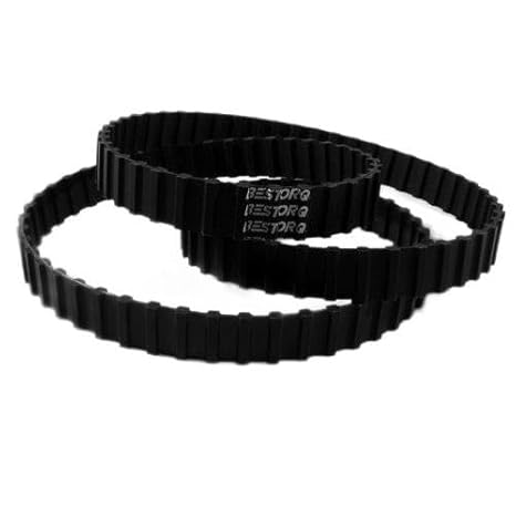 BESTORQ D390-H-150 H Timing Belt, Rubber, 39' Outside Circumference, 1.5' Width, 0.500' Pitch, 78 Teeth - Poueer