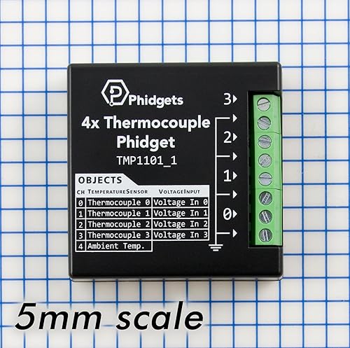 TMP1101_1-4X Thermocouple Phidget - Poueer