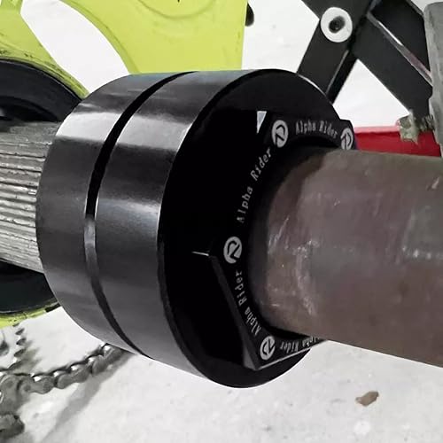 Double Locking Rear Axle Nut Compatible with Yamaha Banshee YFZ350/Blaster YFS200 1987-2006｜Anti-Loose Design｜Precision Fit - Poueer