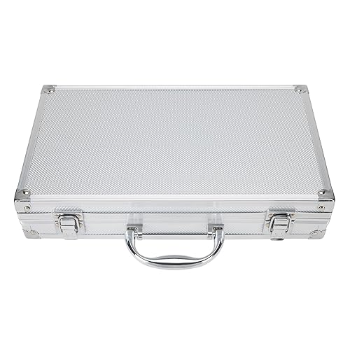 Pin Gauge Set, Pins Gage Tools Minus M1 with Aluminum Case for Carpenters 0.061' to 0.250' 190pcs Class ZZ Heat Treated 60-62 RC 2' Length Precision Machinist Gauges Steel - Poueer