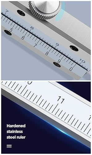 General Tools Depth Gauge Vernier Caliper 0-150mm 0-200mm,0-300mm (Digital 150mm(Double-Hook)) - Poueer