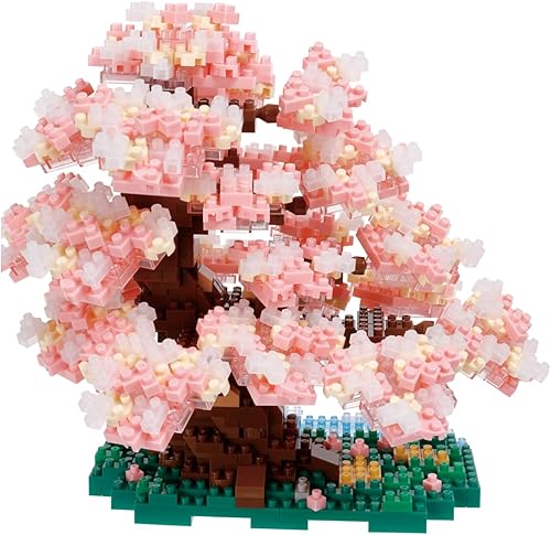 nanoblock - Culture - Yoshino Cherry, Advanced Hobby Series Building Kit - Poueer