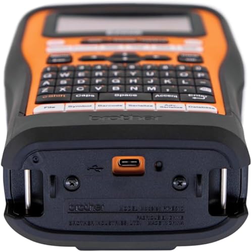 Brother PT-E560BTVP P-Touch Edge Handheld Industrial Label Printer with Bluetooth and Dual auto-Cutter (up to 24mm Labels) - Poueer