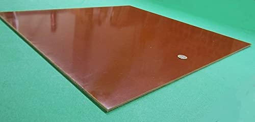 Micarta Canvas CE Phenolic Sheets .188' (3/16') Thick x 24' x 24' - Poueer