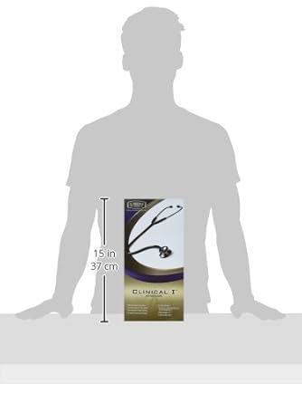 Prestige Clinical I Black Stethoscope - Poueer