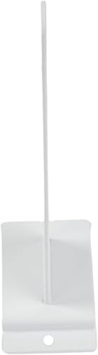 8 inch White Shelf Bracket for Slatwall - Pack of 10 - Poueer