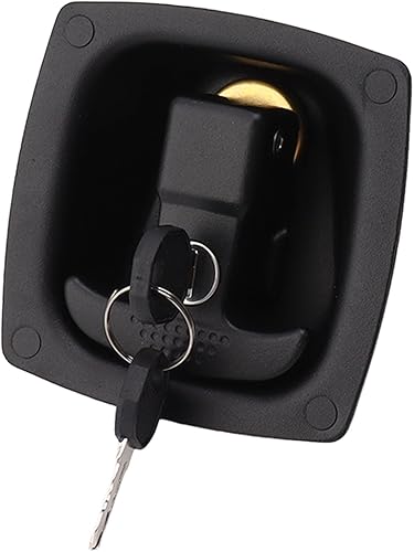 CHICIRIS T Handle , Zinc Alloy - Folding Compression Toolbox Lock, for RV, Boat - Poueer