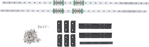 Linear Rail Kit, Modular Y Axes Linear Guide Rail Wear Stable Motion Low Noise for Neptune 4 Maximum - Poueer