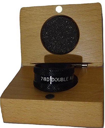 78D Double Aspheric Lens with Wooden Case - Poueer