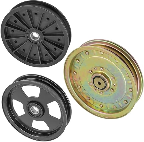 Replacement Part Deck Idler Pulleys For Exmark 48' 52' 60' 72' Lazer Z Zero-Turn Mower Brit1c26912 - Poueer