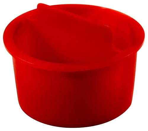 Caplugs CPT-15 CPT Series, Plastic Center Pull Tab Tapered Plug, LD-PE, Flange OD 1.50' Plug ID 1.355', Red, Pack of 20 (ZCPT15Q1) - Poueer