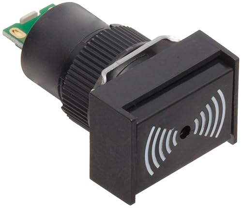 Omron M2BJ-B24 Panel Mounted Buzzer, Standard Sound, Intermittent Sound With Jumper, Continuous Sound Without Jumper, 12 to 24 VAC/VDC Rated Voltage - Poueer
