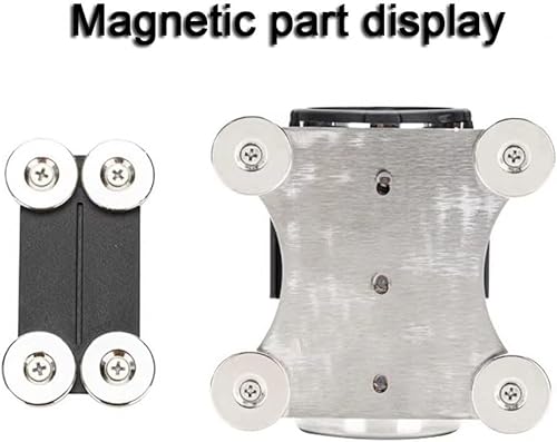 Magnetic Retractable Wall Barrier-2/3/5/10M Red Safety Belt in Sturdy Black Casing for Crowd Control Queue Barrier Line Divider(5M/16.4FT) - Poueer