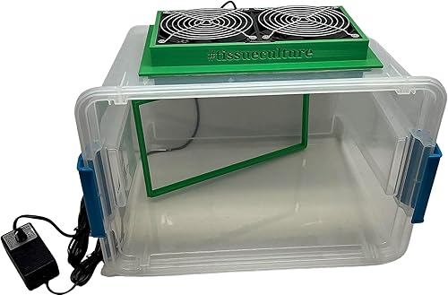 DIY Laminar Flow Hood - Tissue Culture More - Unique Design 1 of 1-3D Printed from Recycled Plastic - Green - Poueer