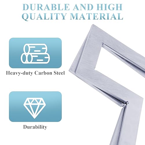 Flange Angle Heavy Duty Square Carbon Steel Tool to Measure a Flange Angle of Squareness Water Pipelines System Measuring Tool - Poueer