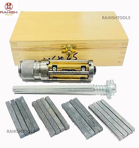 ACTOOLS Engine Cylinder Hone Kit 45mm to 65mm Honing Machine + 16 Honing Stones - Poueer