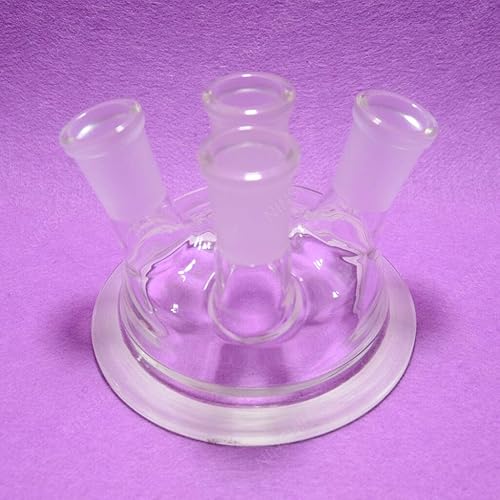 20000ML 4-Neck Reaction Flask,24/40,Separately Flask with Easily Clamp,20L Reactor - Poueer