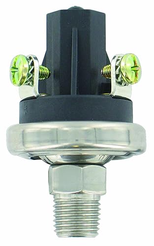 Dwyer Series A6 Pressure Switch, Range 25-50 ±5 psi, 304 Stainless Steel Base - Poueer