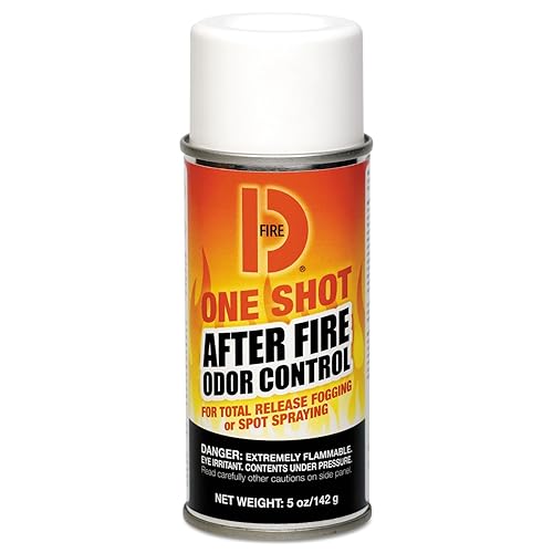 BIG D INDUSTRIES GIDDS-880808 Fire D One Shot Odor Fogger, 5 Oz (Pack of 12) - Poueer