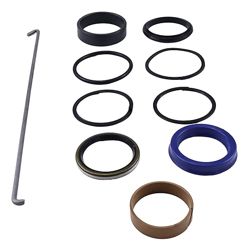Seal kit Replacement Compatible with Case-IH fits New Holland 87311857 (2' bore with 1-3/8' Rod) - Poueer