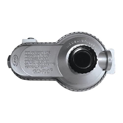 Gas-FLO GR-9950 2-Stage Low Pressure Gas Regulator, 1/4 x 3/8 in Pipe, 225000 Btu/hr Capacity - Poueer