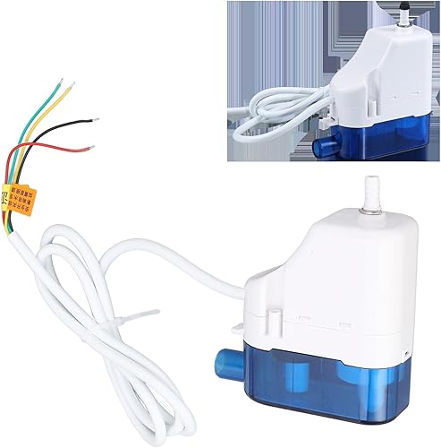 Condensate Pump - 24LPH Automatic AC Condensation Pump with Hose, Removal Drain Pump for 1 ‑ 3P Air Conditioner, Dehumidifier, Ice Maker, Furnace, AC unit - Poueer