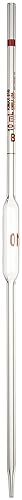 Kimble 37000-1 Borosilicate Glass Bulb 1mL Volume Pipette (Case of 12) - Poueer