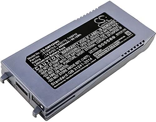 XPS Replacement Battery Compatible with GE Logiq E, Logiq I, Ultrasound Machines PN 5120410-2, 5422172, TWBP42 - Poueer