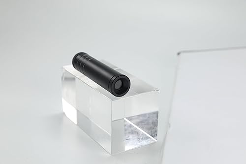 Focusing Spectroscope Prism Gem Spectroscope with Adjustable Focus Gemology Spectrometer Gemological Testing Tools Aluminum Body for gemological Testing, Antique, Fairs, and Gemstone Identification - Poueer