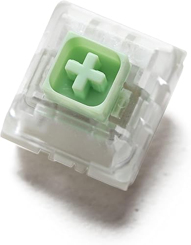 KPREPUBLIC Novelkey Kailh Box Switch Cream Navy Jade Crystal Royal White Red Brown Black Pink RGB SMD Switch for Mechanical Keyboard mx (X110 PCS, Kailh Box Jade Switch) - Poueer