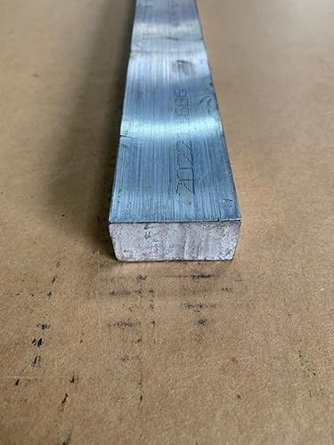3/4' x 2' Aluminum Flat Bar, Pick Your Length, Solid Stock, Machining, 6061-T6511 Alum (Aluminum, 72 INCH) - Poueer