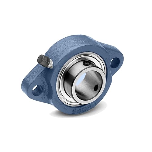 Flange Bearing, 2-Bolt, Ball, 7/8' Bore - Poueer