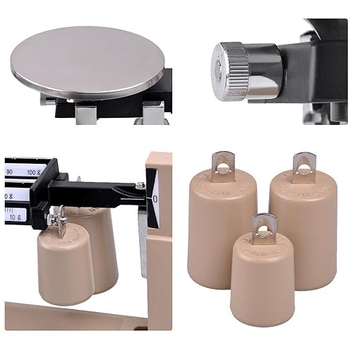 Triple Beam Mechanical Balance Scale/Triple Beam Scale/2610g 0.1g for Lab Analytical School MB2610 - Poueer