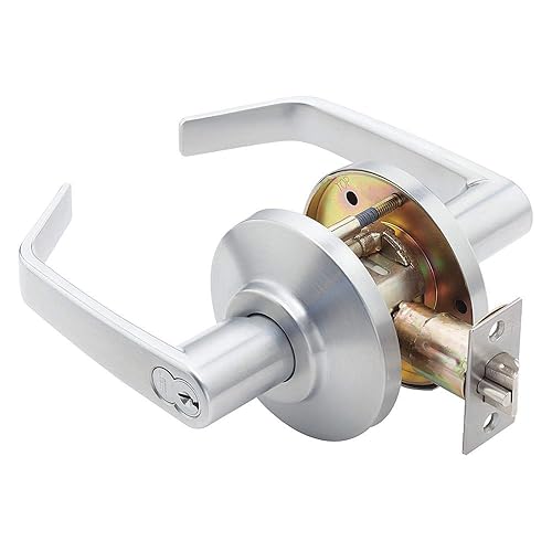 7KC37AB15DSTK626 Cylindrical Lock, 8.25' Length - Poueer