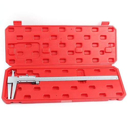 Inside Micrometer, Professional High Accuracy Carbon Steel Caliper Measuring Tool Vernier Caliper Double Claw Inner Groove Vernier Calipers Inside Groove Vernier Caliper - Poueer