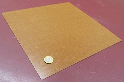 Paper XX Phenolic Sheets.031' (1/32') Thick x 12' x 12', 12 pcs. - Poueer