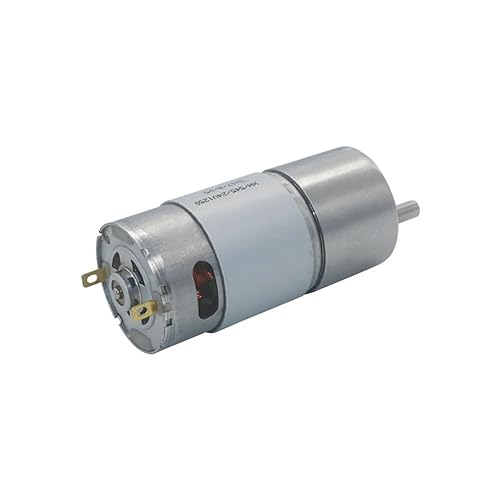 24VDC 7-960RPM High Torque Full Metal Low Noise Gear Motor JGB37-545(107 RPM) - Poueer