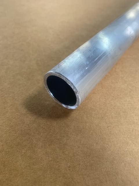 1-1/2' OD x 1/8' Wall 6061 Aluminum Round Tube, 1-1/4' ID Aluminum Tubing (60) - Poueer