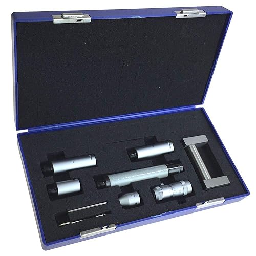 Anytime Tools Tubular Inside Micrometer 2-12' Internal Precision Set - Poueer