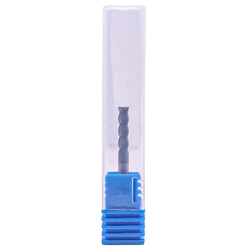 BestParts High Performance 5pcs 7/16' Solid Carbide Square End Mills, AlTiN Coated, 4 Flute, 30 Degree Helix, 7/16' Cutting Diameter, 7/16' Shank Diameter, 1' Length of Cut, 2-3/4' Overall Length - Poueer