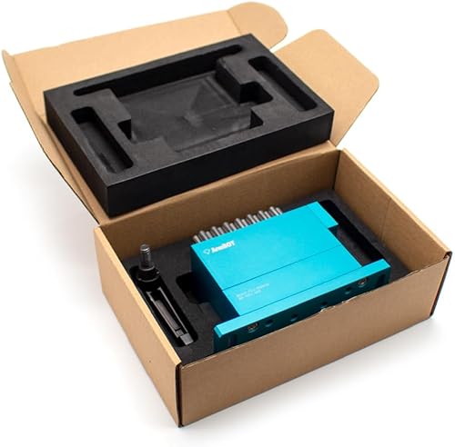 iDili Flexible Fixture Universal Clamp CNC Assembly Flexible Claw 30x79MM SUS Stainless Steel for CNC Laser Marking Machine, FLX-S0621 (Blue) - Poueer