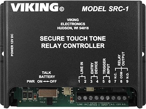 Viking Electronics - SRC-1 - Viking Electronics SRC-1 Relay Controller - 5.3 Height x 3.5 Width x 1.8 Depth - Poueer