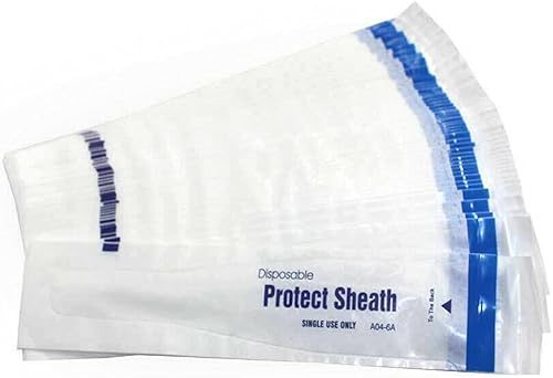 50/100/300/500/1000PCS Intra-Oral Camera Sleeve Sheath Cover Disposable Camera Sheath (300pcs/6pack) - Poueer