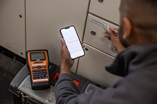 Brother PT-E560BTVP P-Touch Edge Handheld Industrial Label Printer with Bluetooth and Dual auto-Cutter (up to 24mm Labels) - Poueer