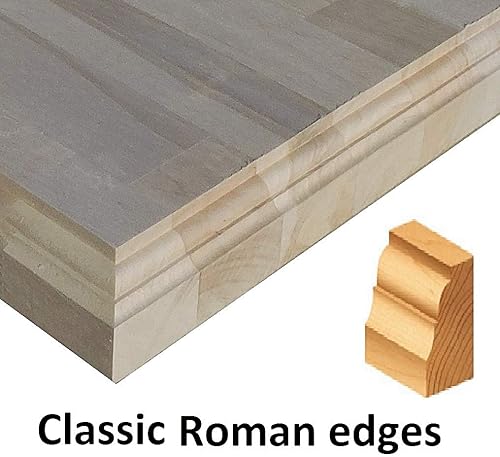 1.5' x 18' x 36' Birch Table/Counter/Island Top ** see all Edge options ** (Sharp edges (no routing)) - Poueer