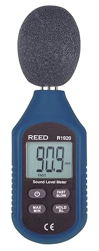 REED Instruments R1920 Sound Level Meter, Compact Series - Poueer